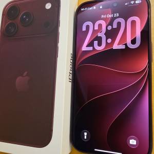 iPhone 18 Pro Butgundy 256GB