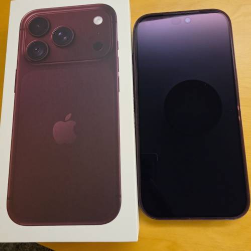 iPhone 18 Pro Butgundy 256GB
