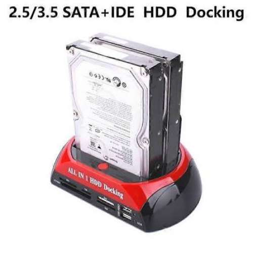 二手, 8成新  硬盤插座  IDE/SATA DOCKING