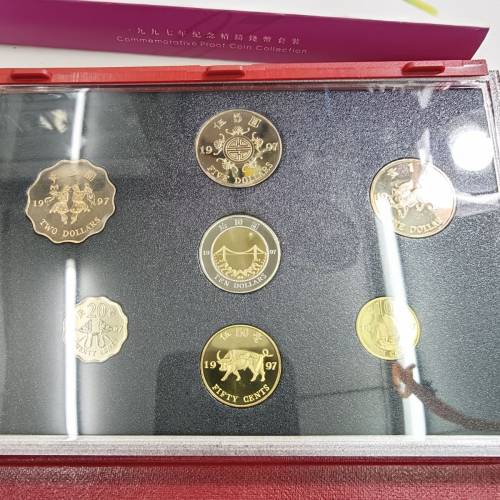1997年紀念精鑄錢幣套裝