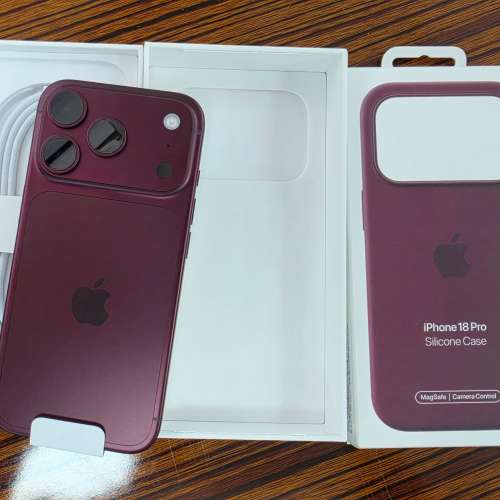 Iphone 18 Pro 256gb 連 原廠apple silicone case