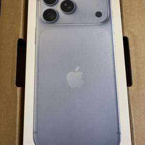 原封 iPhone 18 Pro Max 256GB 冰川藍