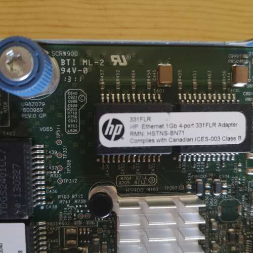 HP 331FLR 1G Quad Port Ethernet Network Adapter 四口伺服器網卡