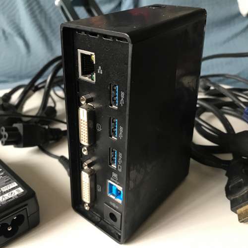 💻 LENOVO ThinkPad USB 3.0 DisplayLink Dock DU9019D1 USED 通用電腦擴充基座 🖥️