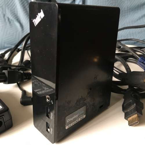 💻 LENOVO ThinkPad USB 3.0 DisplayLink Dock DU9019D1 USED 通用電腦擴充基座 🖥️