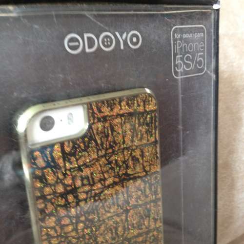 ODOYO GLAMOUR Alligator for iPhone SE(1st)/5S/5 NEW 全新 蘋果手機殼保護套