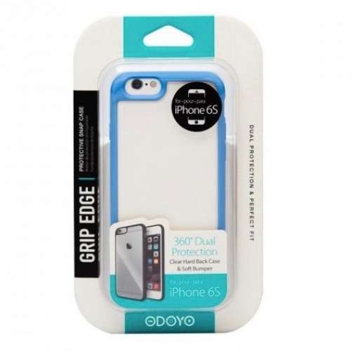 📱ODOYO Grip Edge Protective Case for iPhone 6S 6 PLUS BLUE NEW 全新 手機 保護...