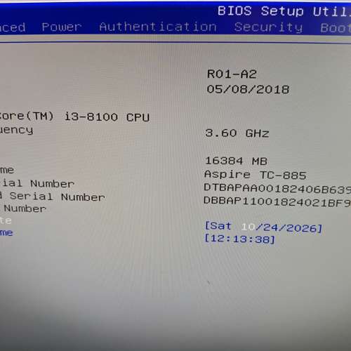 Acer i3 8100 主機