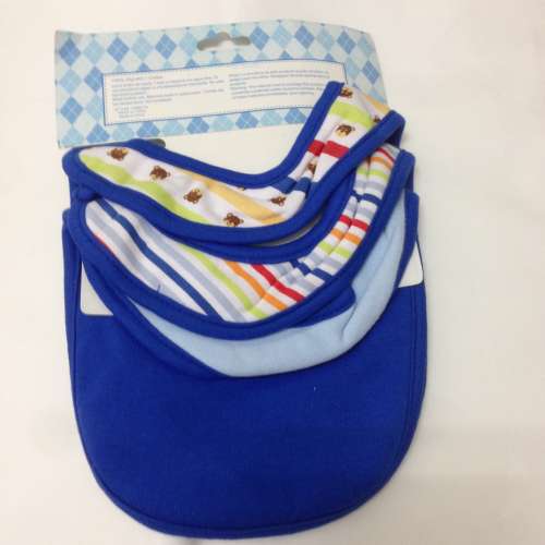 👶 LITTLE STEP Baby Bibs 3pc/set NEW 全新 嬰兒三角巾 👶