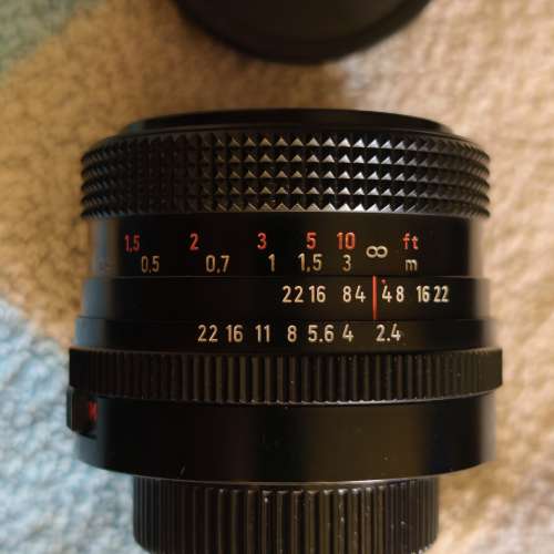 Carl Zeiss Jena MC 35mm F2.4 M42 lens