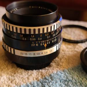 Carl Zeiss Jena  Pancolar  50mm f 1.8 M42 mount