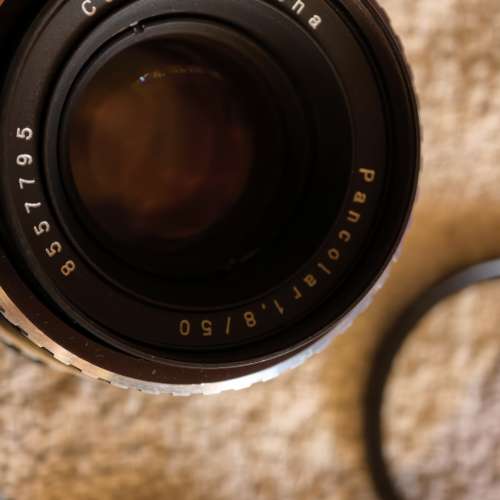 Carl Zeiss Jena  Pancolar  50mm f 1.8 M42 mount