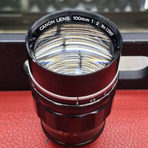 CANON 100MM F2 LTM