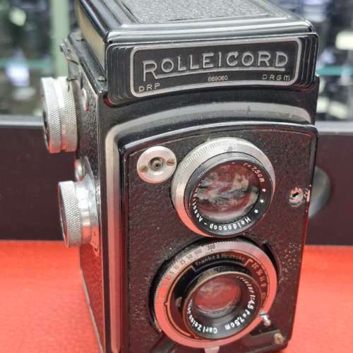 ROLLEICORD TRIOPTAR 7.5CM F4.5 全正常