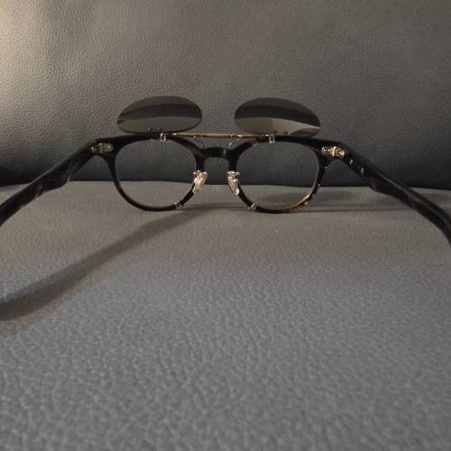 金子眼鏡 sunglasses flip on