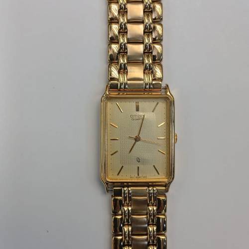 罕有全新Vintage 1980 Citizen Tank Quartz Watch