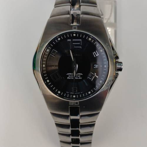 罕有全新Vintage 1990 Seiko 5J32 Kinetic Auto Relay  Watch w/ Sapphire Crystal