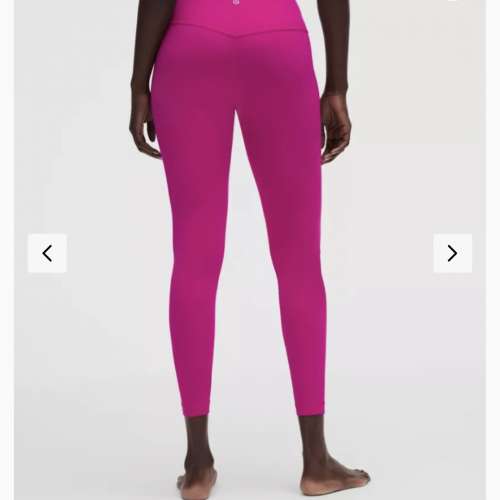 出售Lululemon女裝高腰瑜珈褲