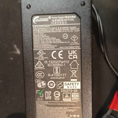 FullPower Charger ACDC Adapter Power Supply CGSW30H-120-2000I 12V 2A 24w