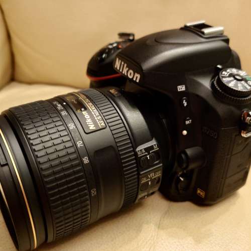 Nikon D750 + AFS 24-120 kit set (shutter count: 8945)