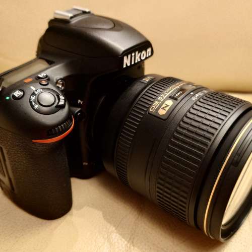 Nikon D750 + AFS 24-120 kit set (shutter count: 8945)