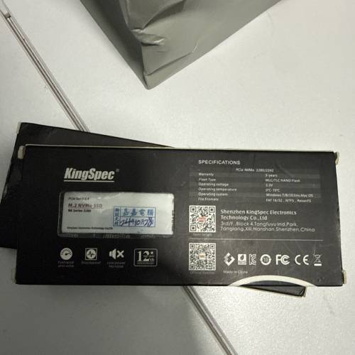 kingspec m.2 nvme 256gb ssd