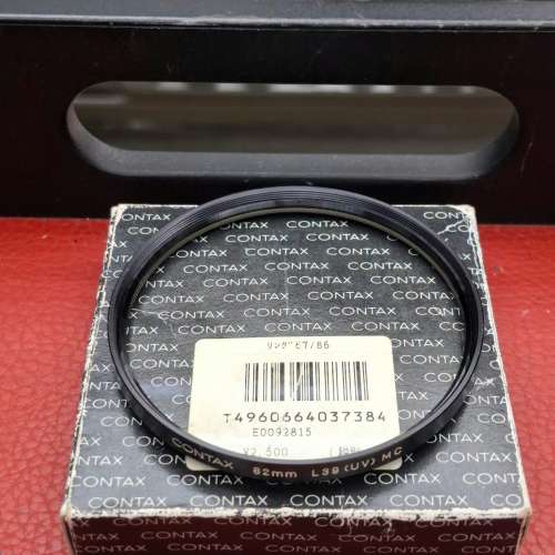 CONTAX 82MM L39 UV MC FILTER   CONTAX 86MM P FILTER