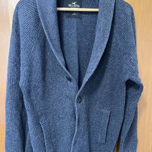 Hollister 灰色 頸巾領 冷衫 Jacket