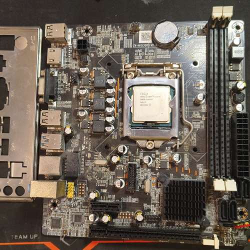 山寨B75 Micro ATX 主板  連 i5-3470 3.2GHz Socket 1155