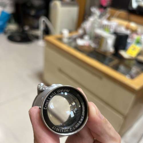 Leica Summar 50 2 LTM with N.Y. SOOMP Hood