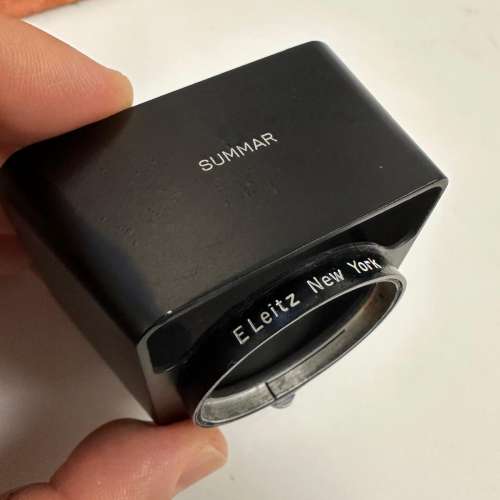 Leica Summar 50 2 LTM with N.Y. SOOMP Hood