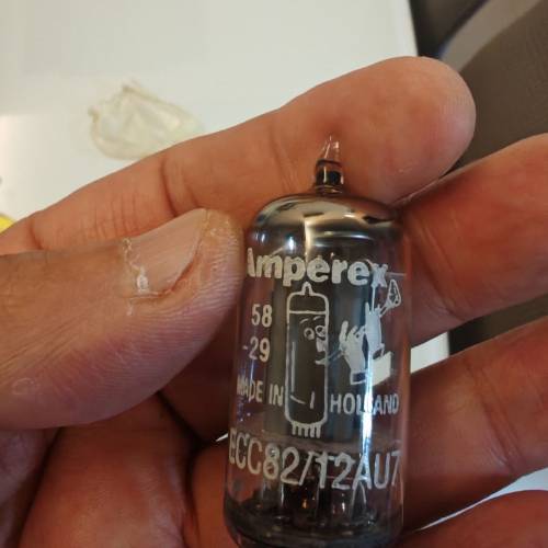 Amperex 12au7 1955 D環