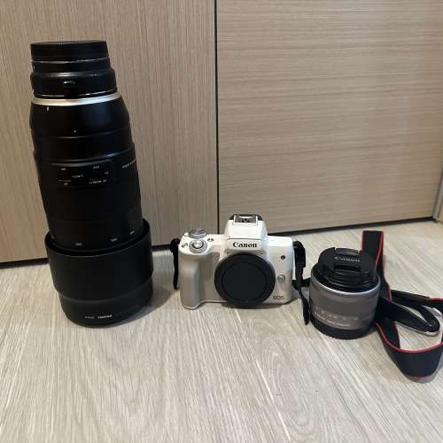 Canon M50 Mark ii連原裝鏡及Tamron長鏡