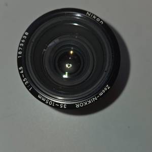 [一鏡走天涯] Nikon Zoom-Nikkor 35-105mm f/3.5-4.5 手動變焦鏡頭 (附快扣蓋)