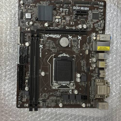 二手 ASROCK H81M-HDS H81 DDR3 LGA1150 MATX MB