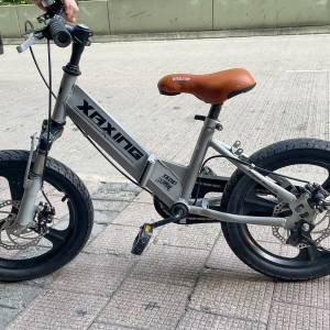 [平放] XAXING 16吋 可摺疊單車｜前後碟煞 + 避震｜灣仔交收
