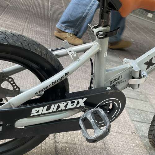 [平放] XAXING 16吋 可摺疊單車｜前後碟煞 + 避震｜灣仔交收