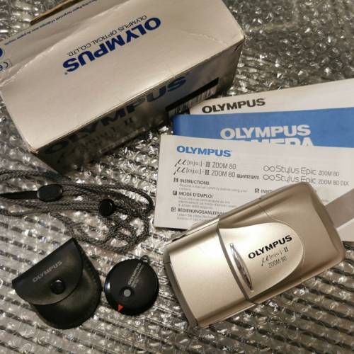 Olympus Mju ll Zoom 80 135菲林相機