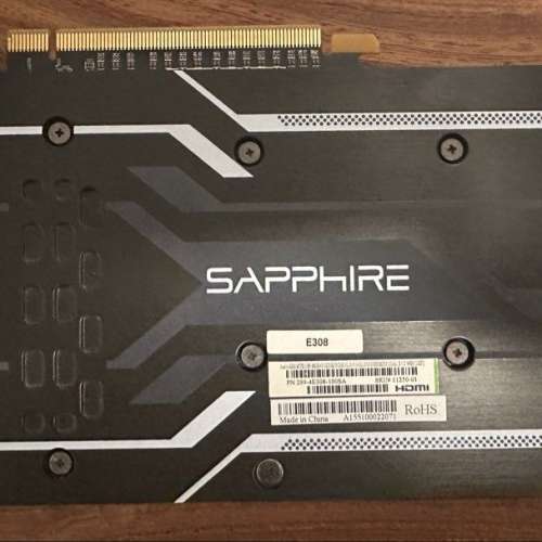Sapphire Nitro Radeon R9 380X 4GB GDDR5 顯示卡