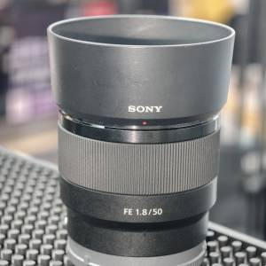 Sony 50/1.8 FE 50mm 50 鏡片通透 功能正常 配件齊全 三個月保養 （for &alpha;1 &alpha;1II ...