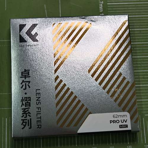 K&F CONCEPT 熠系列PRO 28層鍍膜 62mm UV filter