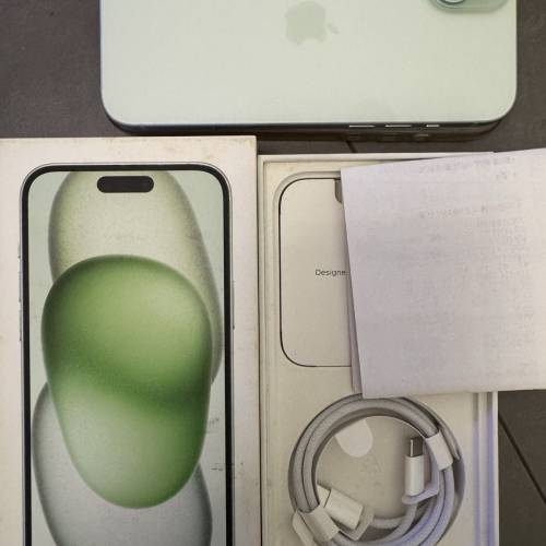 iphone15plus 256g 綠色