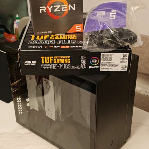 AMD 5600X, B550M Plus 連NZXY火牛+全鋁機箱