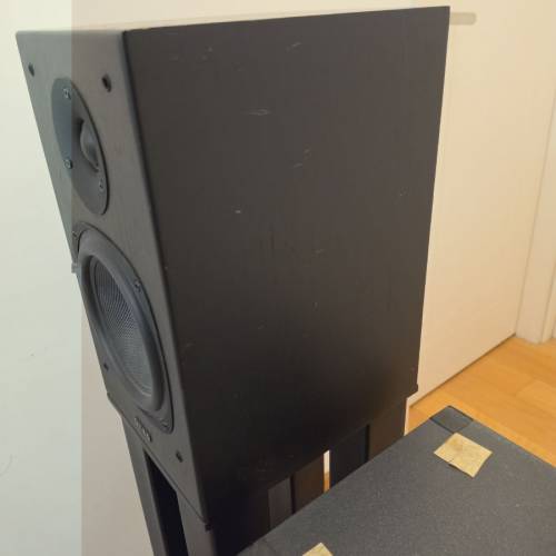 quad 12L classic 書架喇叭連 君子腳架