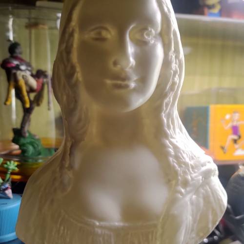 Vintage rare 日本三菱信托銀行Mona Lisa貯金箱