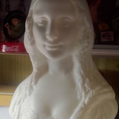 Vintage rare 日本三菱信托銀行Mona Lisa貯金箱