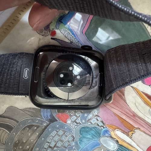 Apple Watch 港版廣東道購買的手錶S9 45mm黑色附送錶帶、充電器和盒子