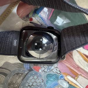 Apple Watch 港版廣東道購買的Wi-Fi版手錶S9 45mm黑色附送錶帶、充電器和盒子