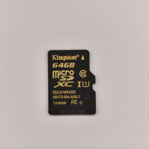 Kingston 64GB MicroSDXC 記憶卡