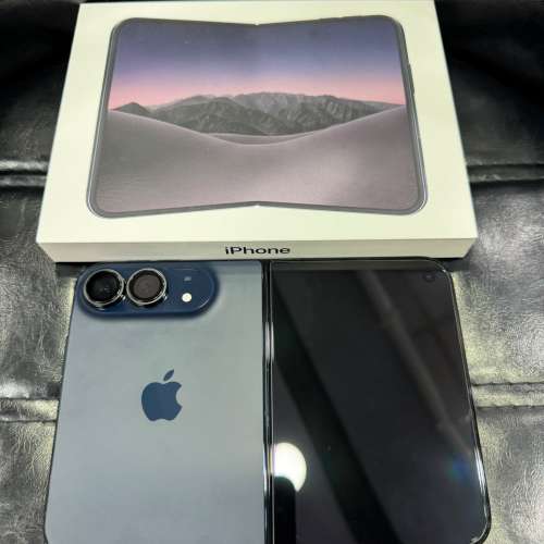 iPhone Duo 256GB 夜空色 香港行貨 蘋果保養到2027年10月22日 電池100% 自用首選超值